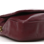 Lambskin Matelasse Monogram Large Jamie 4.3 New Dark Bordeaux