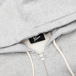 1976 Logo Zip Hooded Sweatshirt - Heather Grey