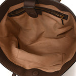 GG Supreme Monogram Medium Ophidia Shopping Tote  Brown