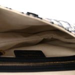 Oblique Saddle Bag Blue
