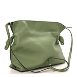 Nappa Flamenco Knot Clutch Rosemary