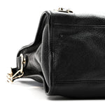 Chevre Gold Metallic Edge Hardware City Black