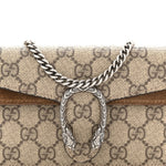 GG Supreme Monogram Super Mini Dionysus Shoulder Bag Taupe