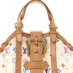 Monogram Multicolor Theda GM White