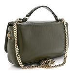 Lambskin Mini GG Milano Top Handle Shoulder Bag Green