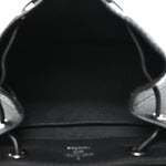 Calfskin Lockme Mini Backpack Black