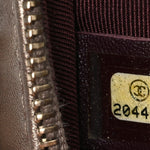 Metallic Lambskin Mini Coco Boy Camera Case Dark Gold