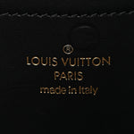 Calfskin Monogram Embossed Utility Crossbody Black