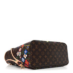 LV X TM Monogram Flowers Neverfull MM