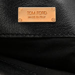 Calf Hair Large Alix Padlock Zip Shoulder Bag Brown White