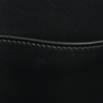 Jacquard Saffiano Triangolo Symbole Embroidered Large Tote Black Corda