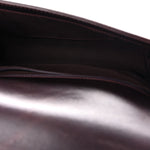 Goatskin Quilted New Medium Boy Handle Flap Burgundy