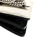 GG Supreme Monogram Medium Dionysus Shoulder Bag Black