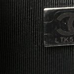 Lambskin Quilted Wallet On Chain WOC So Black