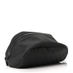 Nylon Monogram Fanny Pack Belt Bag Black