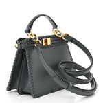 Vitello King Shiny Nappa Intreccio Petite Peekaboo I SEE U Satchel Tempesta