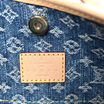 Monogram Denim CarryAll MM Blue