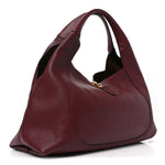 Grained Calfskin Softbit Maxi Shoulder Bag Rosso