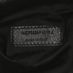 Lambskin Wide Puffer Tote Black