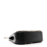Lambskin Embellished Crystal Mini T-Bar Bag Black