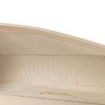 Calfskin Quilted Medium Boy Flap White