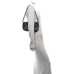 Caviar Quilted Timeless CC Shoulder Bag Black
