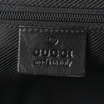 GG Canvas Monogram Shoulder Bag Black
