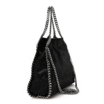 Shaggy Deer Mini Falabella Tote Black