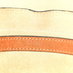 Suede Braided Medium Hudson Double Carry Shoulder Bag Caramel