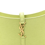 Calfskin Lizard Embossed Le 5 A 7 Mini Hobo Dull Lime