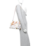 LV X TM Monogram Multicolor Speedy Bandouliere 25 White