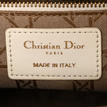 Lambskin Cannage Small My ABCDior Lady Dior White