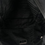 Tessuto Nylon Shoulder Bag  Black