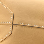 Taurillon Clemence Double Sens 45 Reversible Tote White Sable