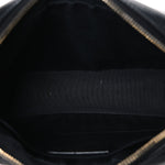 Calfskin Matelasse Monogram Lou Camera Bag Black