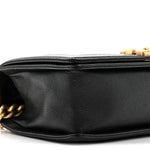 Caviar Quilted Medium Boy Flap Black