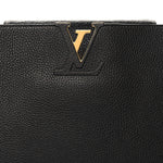Taurillon Capucines GM  Black Fuchsia