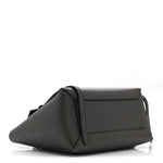 Baby Grained Calfskin Micro Belt Bag Grey