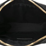 Calfskin Matelasse Monogram Lou Camera Bag Black