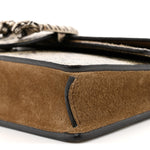 GG Supreme Monogram Super Mini Dionysus Shoulder Bag Taupe