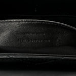 Calfskin Y Quilted Monogram Small Loulou Chain Satchel Black
