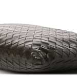 Calfskin Intrecciato Small Hop Kaki