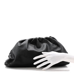 Smooth Butter Calf The Pouch Oversized Clutch Black
