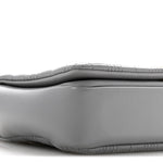 Lambskin Quilted Small Lola Bag Grey
