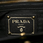 Nappa Antique Drawstring Tote Black