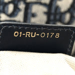 Oblique Saddle Bag Blue
