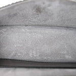 Crystal Suede Enamel Vlogo Small Loco Shoulder Bag Silver