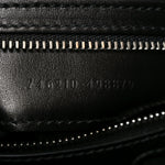 Calfskin Quilted Medium Deco Tote Bag Black