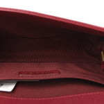 Caviar Quilted Medium Boy Flap Burgundy