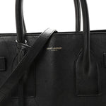 Calfskin Small Sac De Jour Black